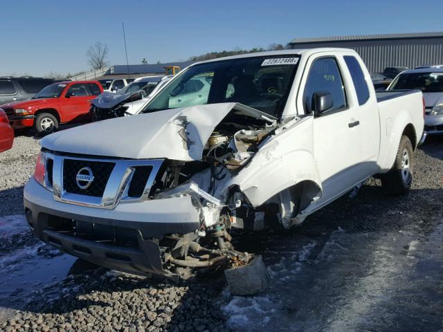 1N6BD0CT8FN705138 - 2015 NISSAN FRONTIER S WHITE photo 2