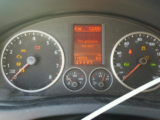 WVGAV75N99W500506 - 2009 VOLKSWAGEN TIGUAN S 银色 照片 8