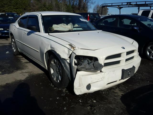 2B3KA43R76H466795 - 2006 DODGE CHARGER SE WHITE photo 1