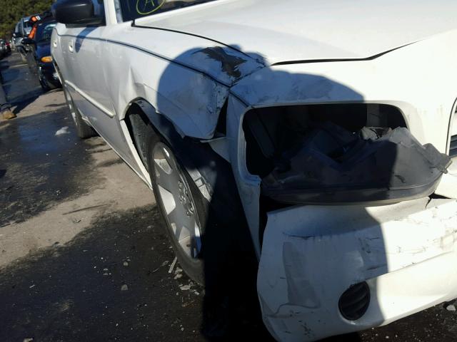 2B3KA43R76H466795 - 2006 DODGE CHARGER SE WHITE photo 10