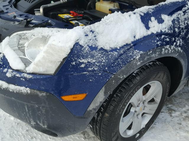 3GNFL2EKXDS513463 - 2013 CHEVROLET CAPTIVA LS 蓝色 照片 9