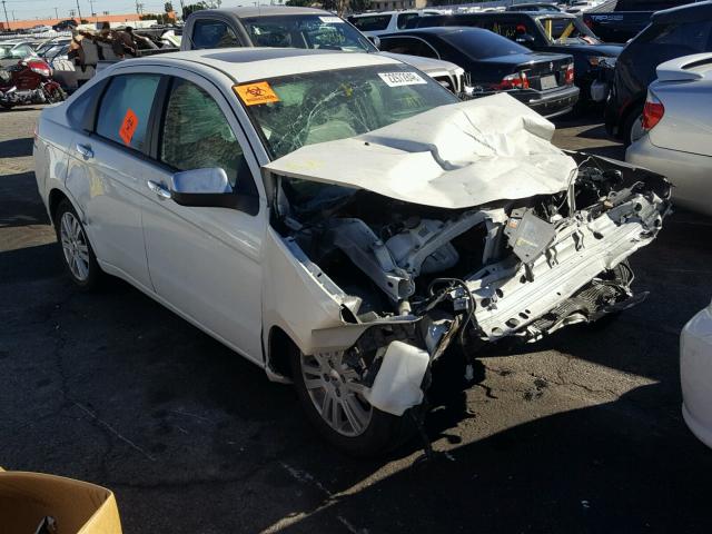 1FAHP3HN6AW292273 - 2010 FORD FOCUS SEL WHITE photo 1