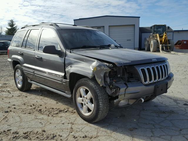 1J8GW68J73C556380 - 2003 JEEP GRAND CHER GRAY photo 1