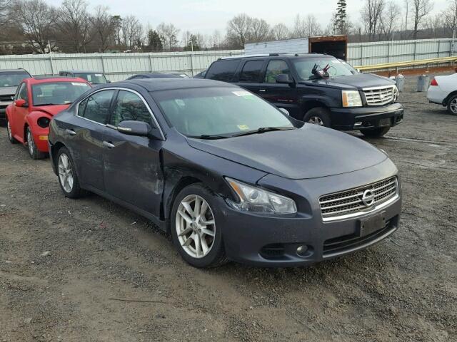 1N4AA51E19C828360 - 2009 NISSAN MAXIMA S GRAY photo 1