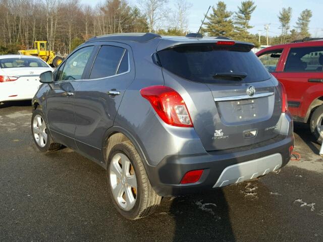 KL4CJFSB4FB159560 - 2015 BUICK ENCORE CON GRAY photo 3