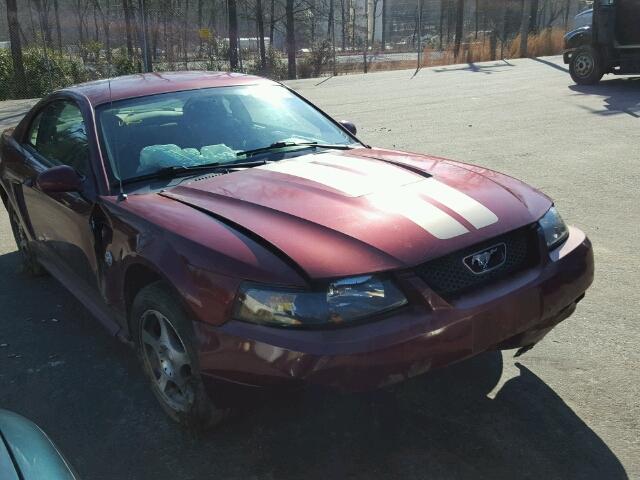 1FAFP40454F122653 - 2004 FORD MUSTANG BURGUNDY photo 9