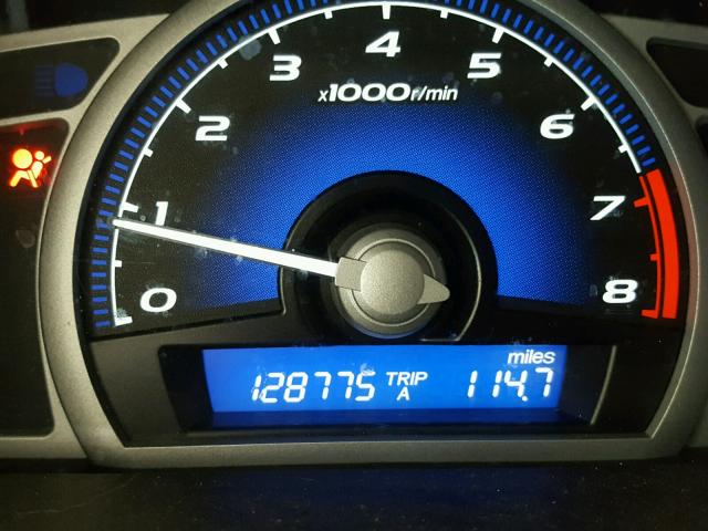 2HGFG12867H564080 - 2007 HONDA CIVIC EX გრაფიტი ფოტო 8