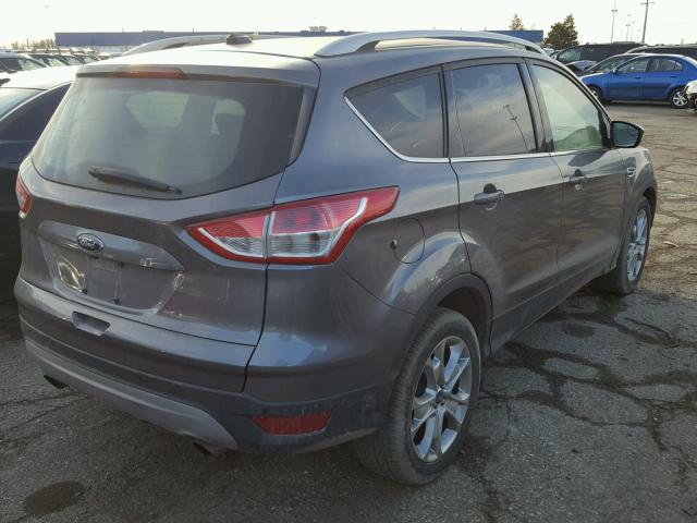 1FMCU0JX2EUE08248 - 2014 FORD ESCAPE TIT GRAY photo 4