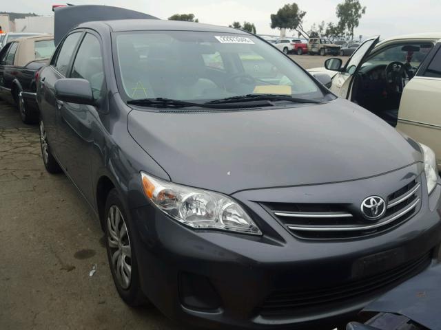 2T1BU4EE1DC969116 - 2013 TOYOTA COROLLA BA CHARCOAL photo 1