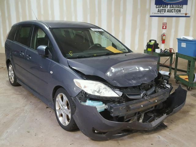 JM1CR29L080311533 - 2008 MAZDA 5 GRAY photo 1