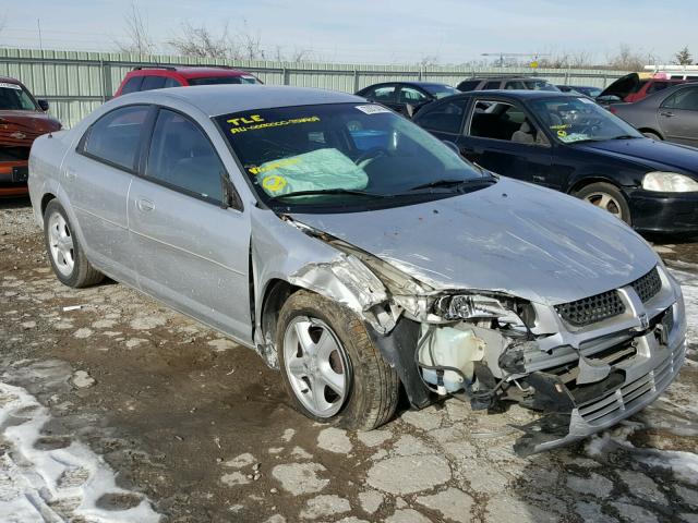 1B3EL46R66N243917 - 2006 DODGE STRATUS SX SILVER photo 1