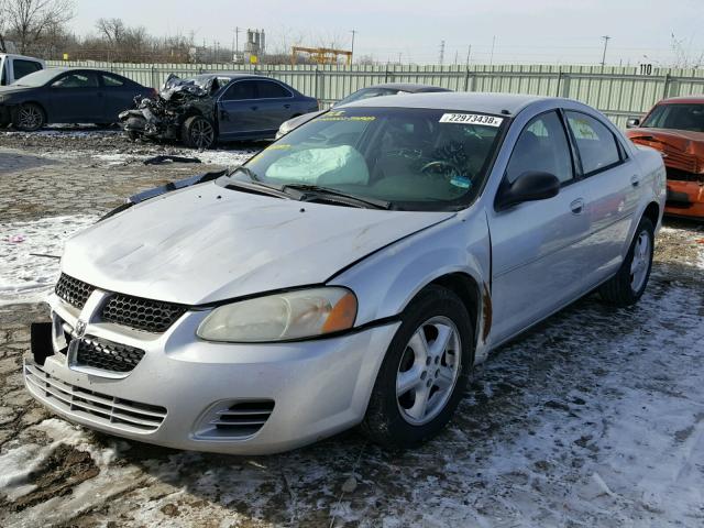 1B3EL46R66N243917 - 2006 DODGE STRATUS SX SILVER photo 2