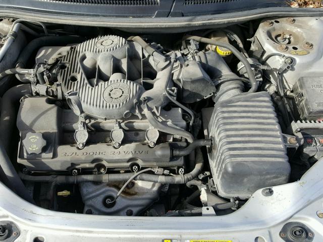 1B3EL46R66N243917 - 2006 DODGE STRATUS SX SILVER photo 7