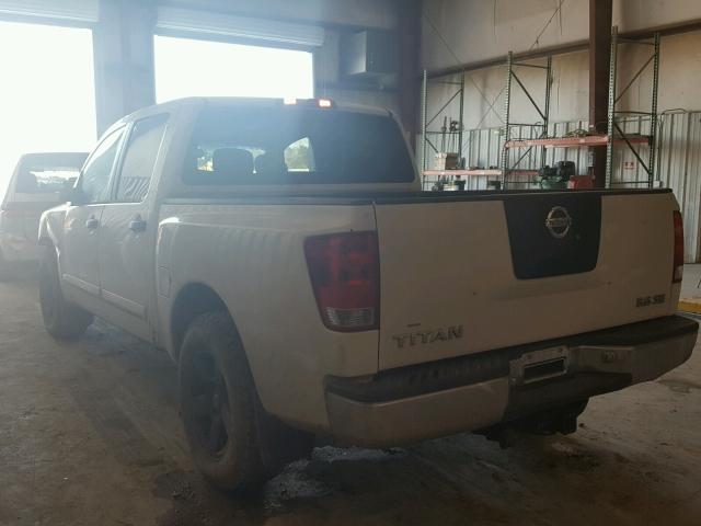 1N6AA07A94N565059 - 2004 NISSAN TITAN XE WHITE photo 3