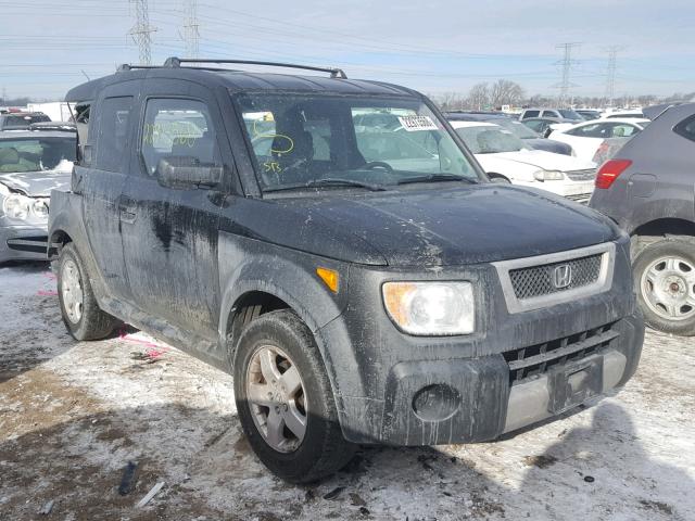 5J6YH28625L011162 - 2005 HONDA ELEMENT EX BLACK photo 1