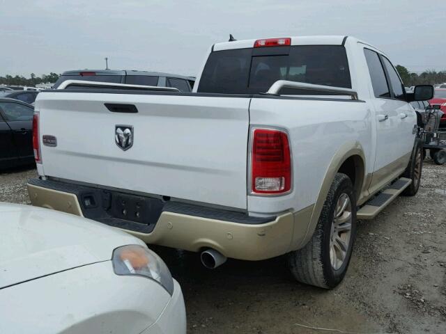 1C6RR6PT4GS312750 - 2016 RAM 1500 LONGH WHITE photo 4