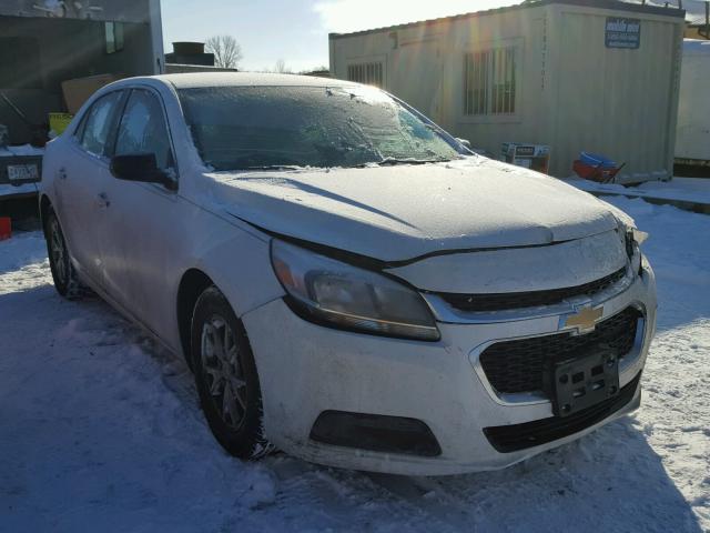 1G11A5SLXEF188514 - 2014 CHEVROLET MALIBU LS WHITE photo 1
