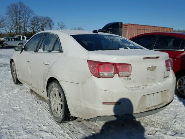 1G11A5SLXEF188514 - 2014 CHEVROLET MALIBU LS WHITE photo 3