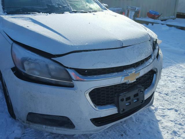 1G11A5SLXEF188514 - 2014 CHEVROLET MALIBU LS WHITE photo 9