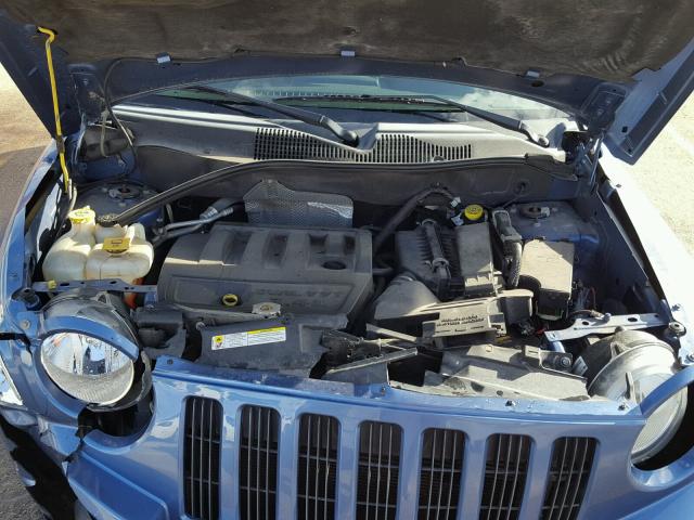 1J8FF57W17D383295 - 2007 JEEP COMPASS LI BLUE photo 7