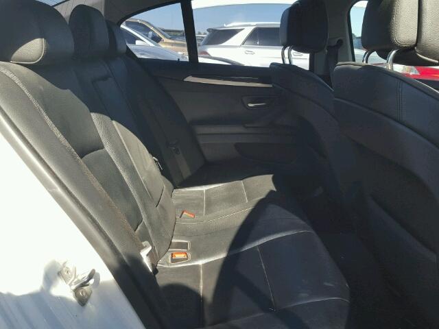 WBAFR1C55BDV82697 - 2011 BMW 528 I WHITE photo 6