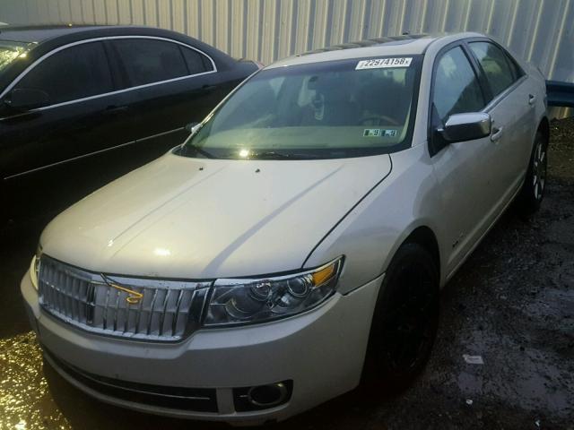 3LNHM28TX7R615307 - 2007 LINCOLN MKZ TAN photo 2