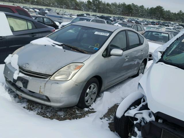 JTDKB22UX40103639 - 2004 TOYOTA PRIUS ვერცხლისფერი ფოტო 2