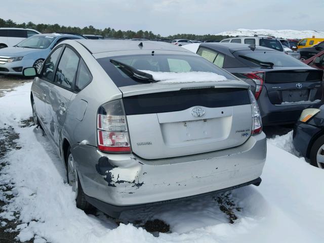 JTDKB22UX40103639 - 2004 TOYOTA PRIUS ვერცხლისფერი ფოტო 3
