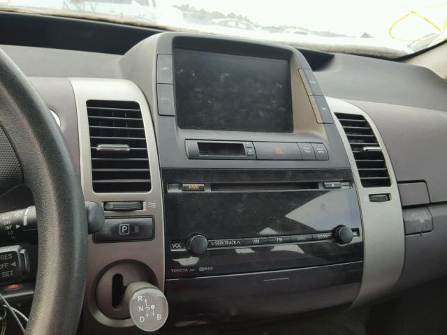 JTDKB22UX40103639 - 2004 TOYOTA PRIUS ვერცხლისფერი ფოტო 9