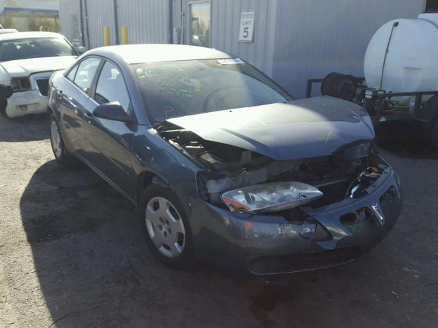 1G2ZF55B264280104 - 2006 PONTIAC G6 SE BLUE photo 1