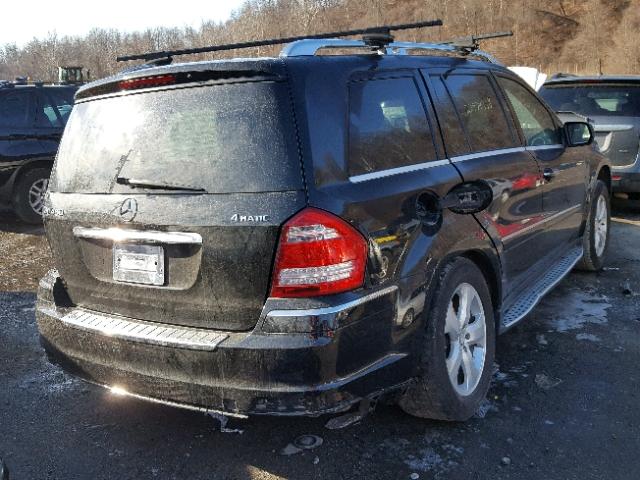 4JGBF7BE0AA597523 - 2010 MERCEDES-BENZ GL 450 4MA BLACK photo 4