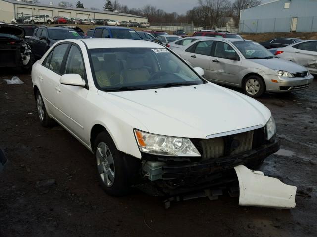 5NPET4AC2AH590025 - 2010 HYUNDAI SONATA GLS WHITE photo 1