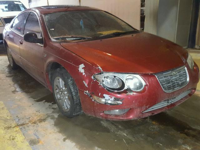 2C3AE66G82H142600 - 2002 CHRYSLER 300M RED photo 1