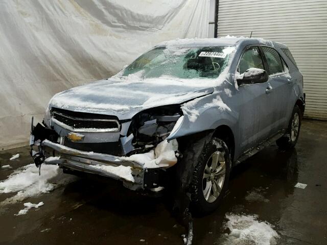 2GNALAEK0F6183404 - 2015 CHEVROLET EQUINOX LS BLUE photo 2