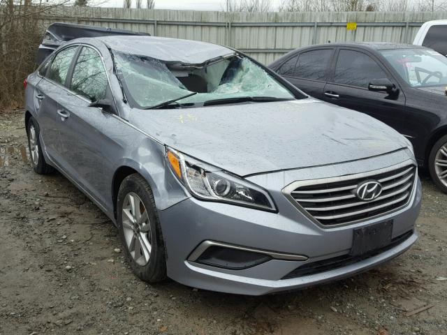 5NPE24AF9HH446303 - 2017 HYUNDAI SONATA SE GRAY photo 1