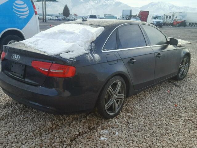 WAUFFAFL6DN035616 - 2013 AUDI A4 PREMIUM BLACK photo 4