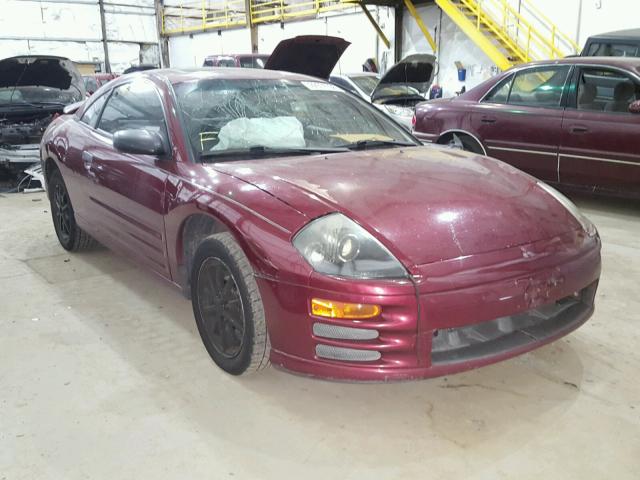 4A3AC44G5YE039172 - 2000 MITSUBISHI ECLIPSE GS RED photo 1