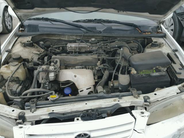 4T1BG22K6VU762730 - 1997 TOYOTA CAMRY CE WHITE photo 7