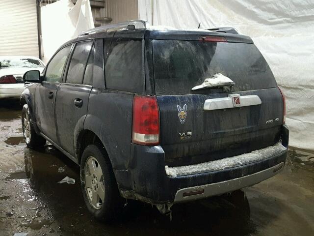 5GZCZ63477S871009 - 2007 SATURN VUE BLUE photo 3