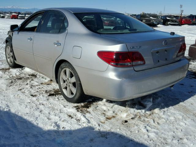 JTHBA30GX55093056 - 2005 LEXUS ES 330 SILVER photo 3