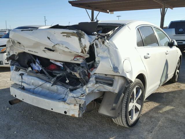 1G1ZJ57BX8F218893 - 2008 CHEVROLET MALIBU 2LT WHITE photo 4