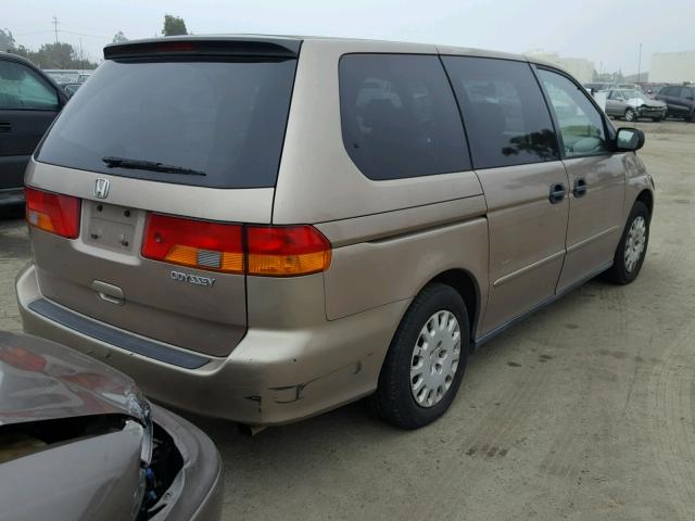 5FNRL18503B123985 - 2003 HONDA ODYSSEY LX TAN photo 4