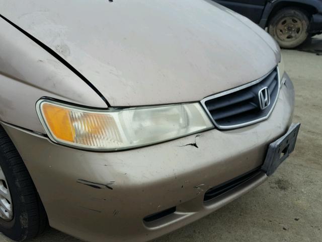 5FNRL18503B123985 - 2003 HONDA ODYSSEY LX TAN photo 9