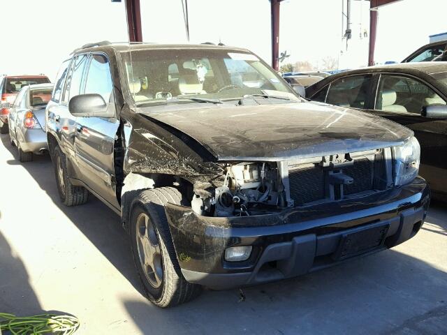 1GNDS13S652363159 - 2005 CHEVROLET TRAILBLAZE BLACK photo 1