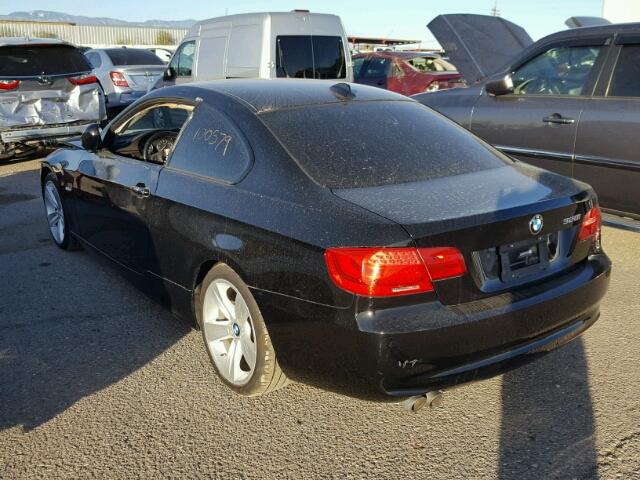 WBAKE3C51BE558123 - 2011 BMW 328 I BLACK photo 3