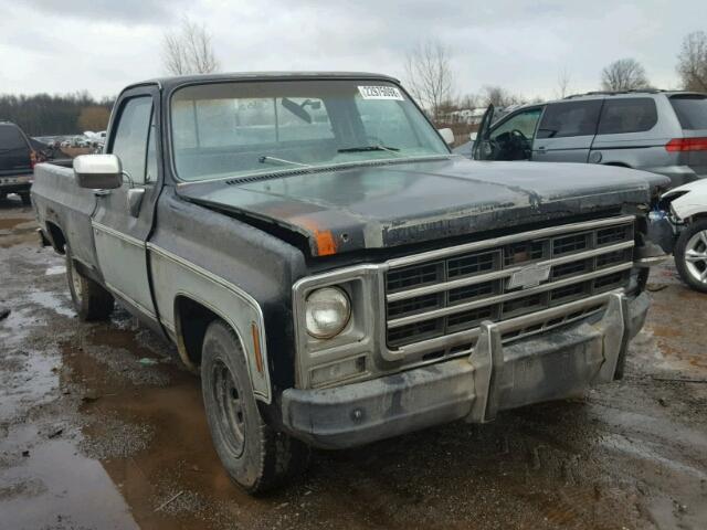 CCL449B117996 - 1979 CHEVROLET C10 BLACK photo 1