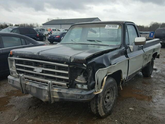 CCL449B117996 - 1979 CHEVROLET C10 BLACK photo 2