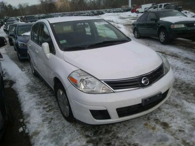 3N1BC1CPXAL384102 - 2010 NISSAN VERSA S WHITE photo 1