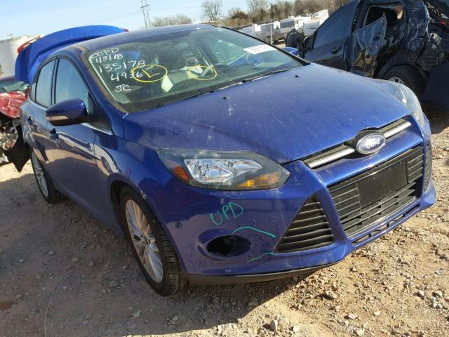 1FADP3J24EL214936 - 2014 FORD FOCUS TITA BLUE photo 1