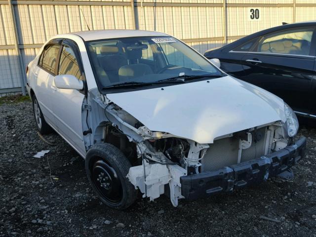 1NXBR32E38Z956520 - 2008 TOYOTA COROLLA CE WHITE photo 1